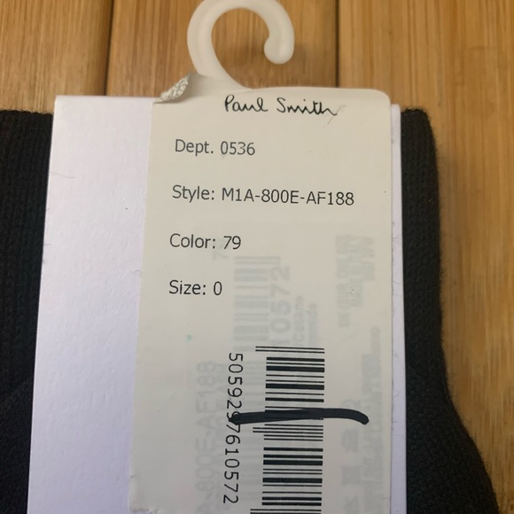 Men’s Paul Smith Fluro Flush Dress Large socks - Picture 5 of 5